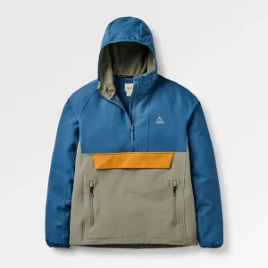 Roamer Softshell Anorak - Dunkles Denim/ Staubiges Oliv