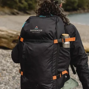 Abenteurer 55L Rucksack - Schwarz